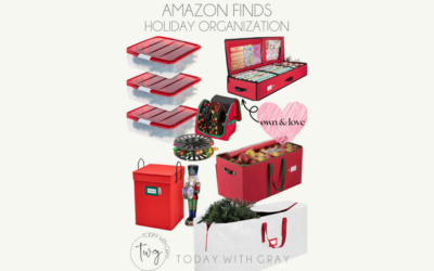 Top 6 Christmas Organization Finds