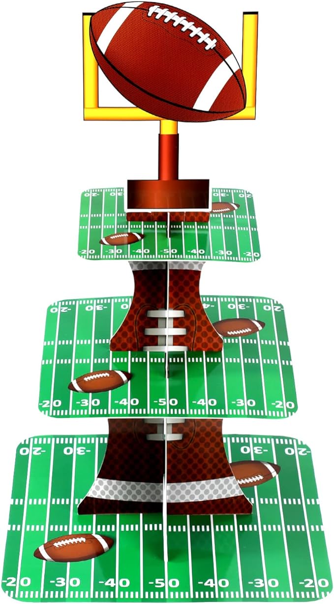 Football Theme Party Cupcake Stand