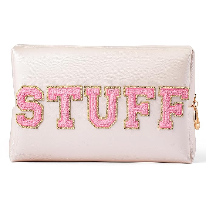 Varsity Letter Makeup Bag