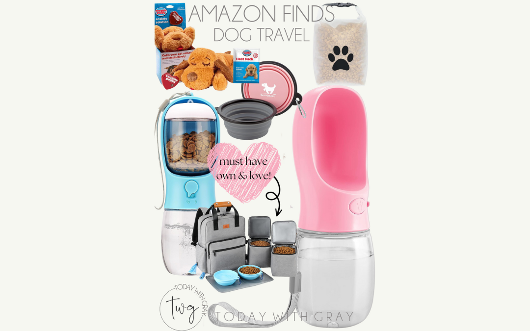 Top 8 Amazon Finds For Your Dogs Travel Kit