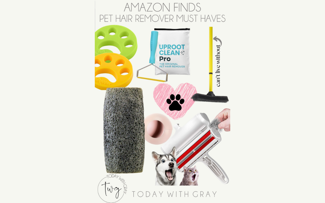 Five Pet Hair Remover Must Haves From Amazon